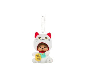 Buy Monchhichi Lucky Cat Monchhichi Ss Big Face Keychain Multicolor at Sasom – Authentic and Ready to Ship