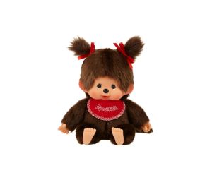 Buy Monchhichi Premium Standard Brown Girl Sitting Size M at Sasom – Authentic and Ready to Ship