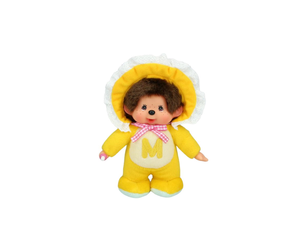 Monchhichi Monchhichi Sekiguchi Retro Chic Size S Yellow