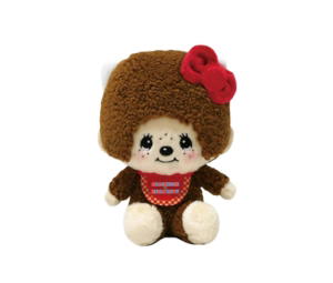 Buy Monchhichi X Hello Kitty Doll Mascot Brown at Sasom – Authentic and Ready to Ship