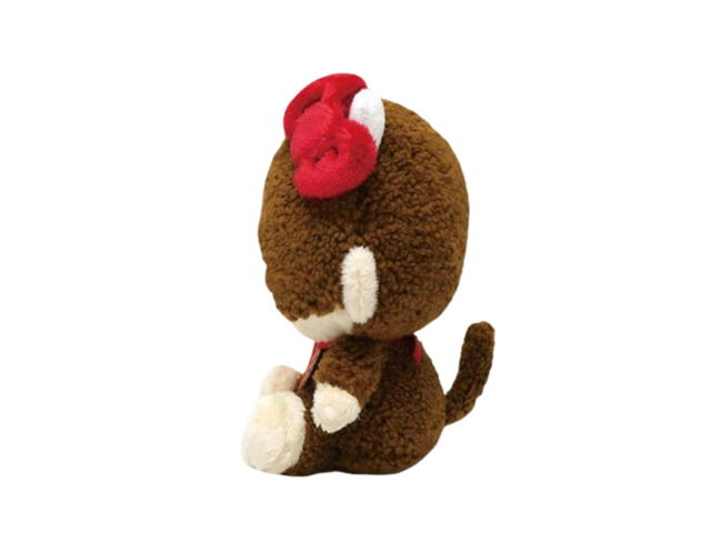 Monchhichi Monchhichi X Hello Kitty Doll Mascot Brown - view 2