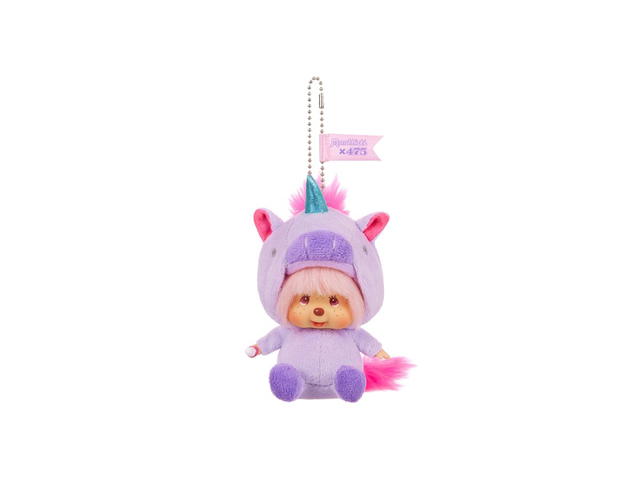 Monchhichi Monchhichi X Shinako Big Face Keychain (Unicorn) Size SS - view 1