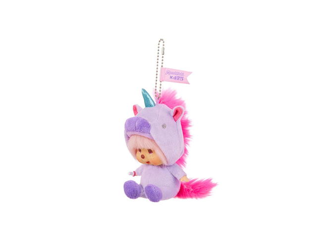 Monchhichi Monchhichi X Shinako Big Face Keychain (Unicorn) Size SS - view 2