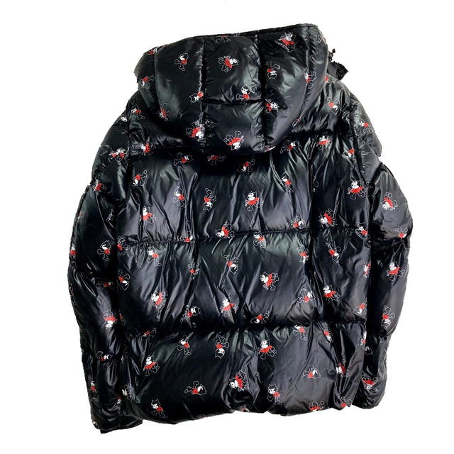 Moncler MONCLER 1B57010 Felix the cat Ruin Apparel Outerwear Down jacket down Black - view 2