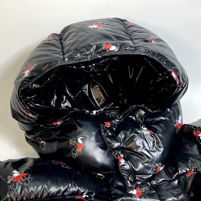 Moncler MONCLER 1B57010 Felix the cat Ruin Apparel Outerwear Down jacket down Black - view 3