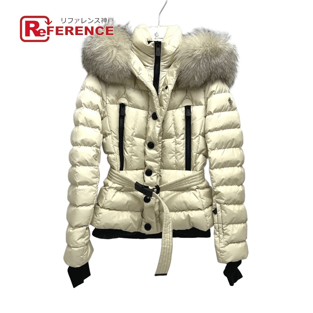 Moncler MONCLER 20981A00053_5399E Apparel Outerwear Down jacket Nylon Beige/Black