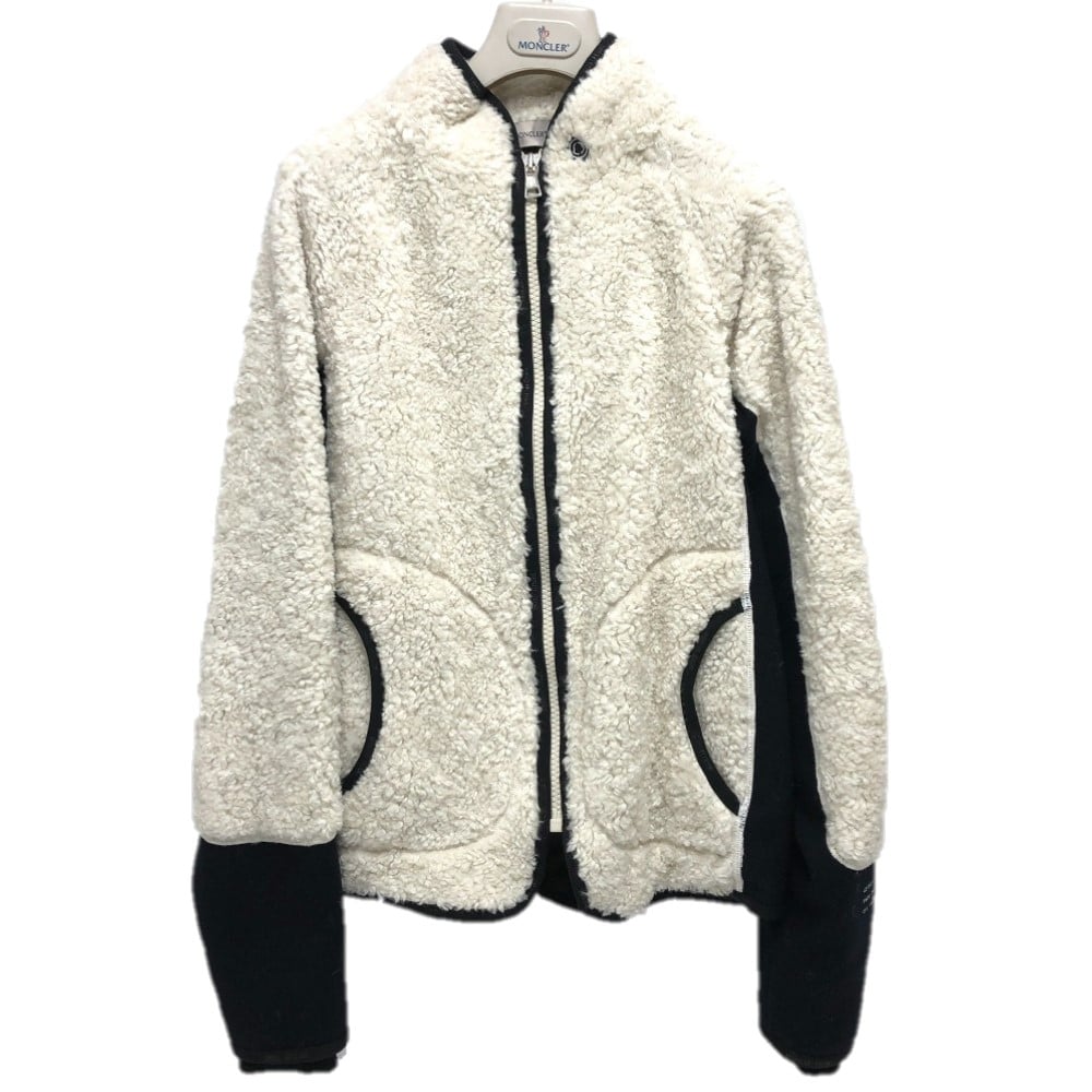 Moncler MONCLER 7 Moncler Frgmt Hiroshi Fujiwara Collection Off White Zip-up Jacket
