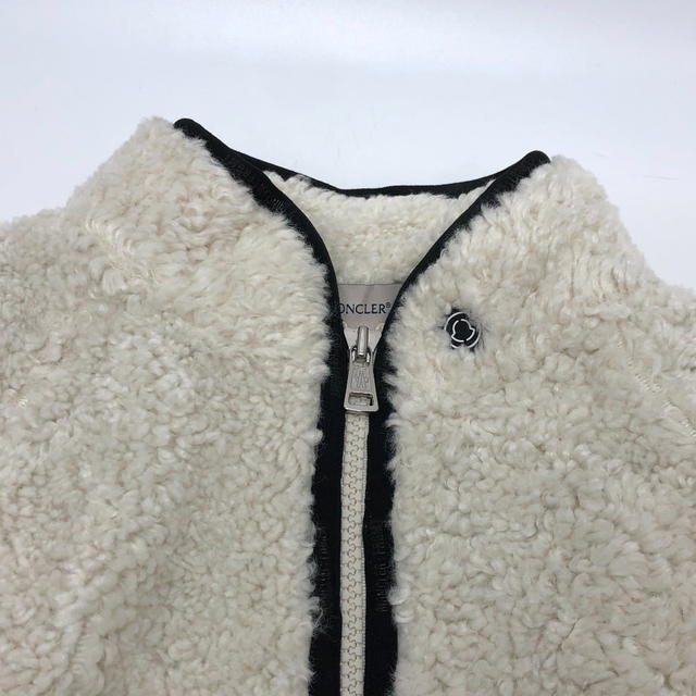 Moncler MONCLER 7 Moncler Frgmt Hiroshi Fujiwara Collection Off White Zip-up Jacket - view 3