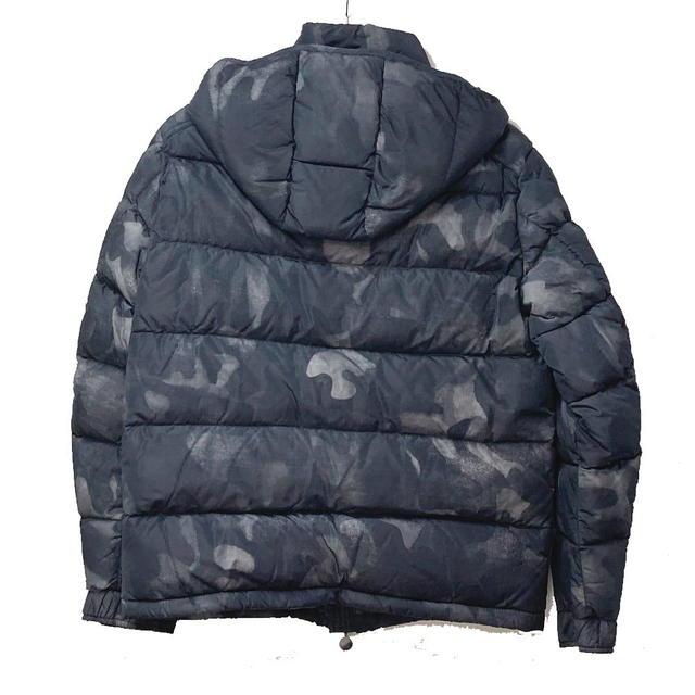 Moncler MONCLER Camouflage MAYA (Maya) Hooded Puffer Jacket Gray - view 2