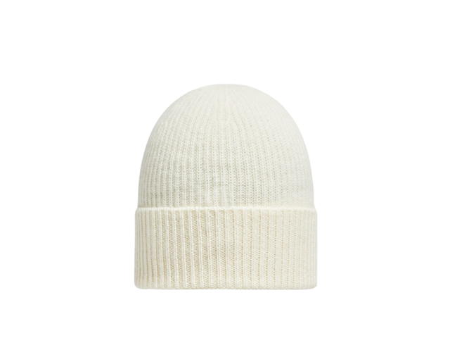 Moncler Moncler Cashmere Blend Beanie Off White - view 2