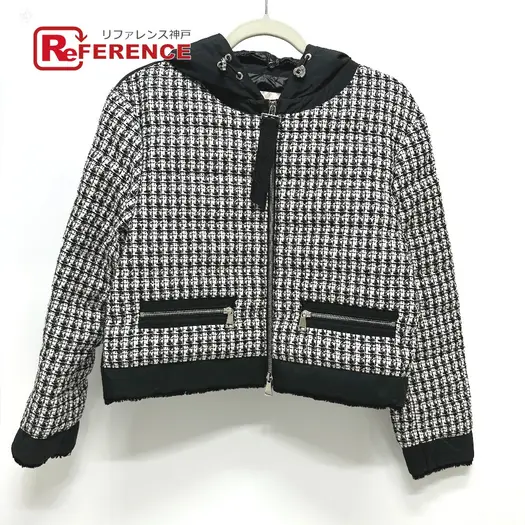 Buy MONCLER Down outer REMONAY Apparel Tweed Long Sleeve Down jacket at Sasom – Authentic and Ready to Ship