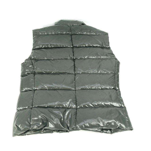 Moncler MONCLER Logo patch Apparel Down Vest Outerwear Down vest Nylon khaki - view 3