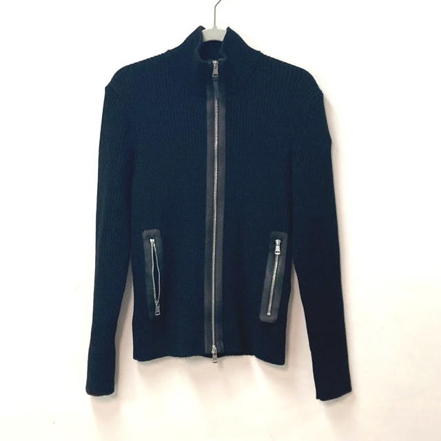 Moncler MONCLER long sleeve apparel tops outerwear mid weight Zip up Jacket Black - view 2