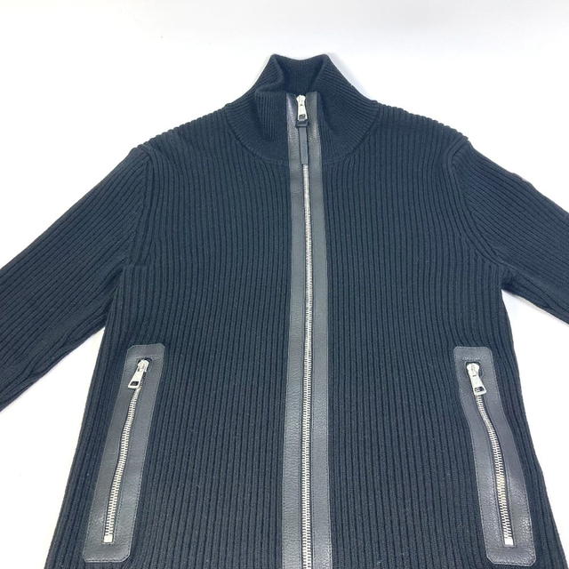 Moncler MONCLER long sleeve apparel tops outerwear mid weight Zip up Jacket Black - view 4
