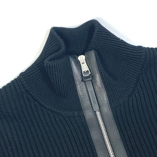 Moncler MONCLER long sleeve apparel tops outerwear mid weight Zip up Jacket Black - view 5