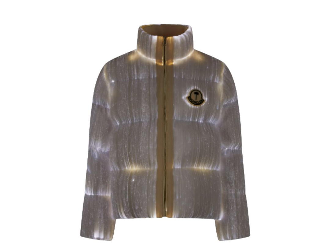 Moncler Moncler Maya 70 by Palm Angels Jacket Bright White