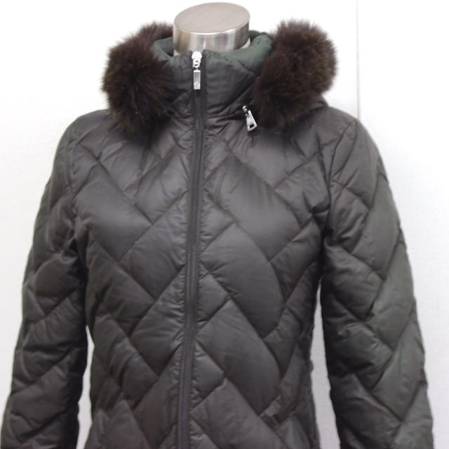 Moncler MONCLER MELANIE Long Down Jacket Dark Brown Size00 - view 2