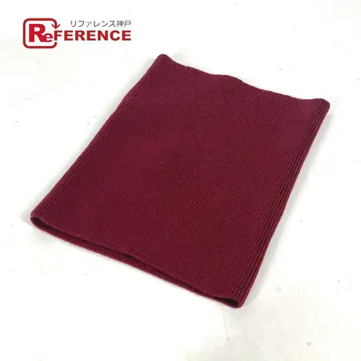 Buy MONCLER Snood Accessories Scarf wool wine-red Unused at Sasom – Authentic and Ready to Ship