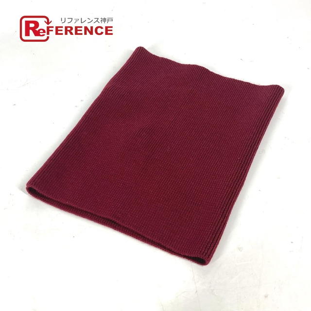 Moncler MONCLER Snood Accessories Scarf wool wine-red Unused - view 1
