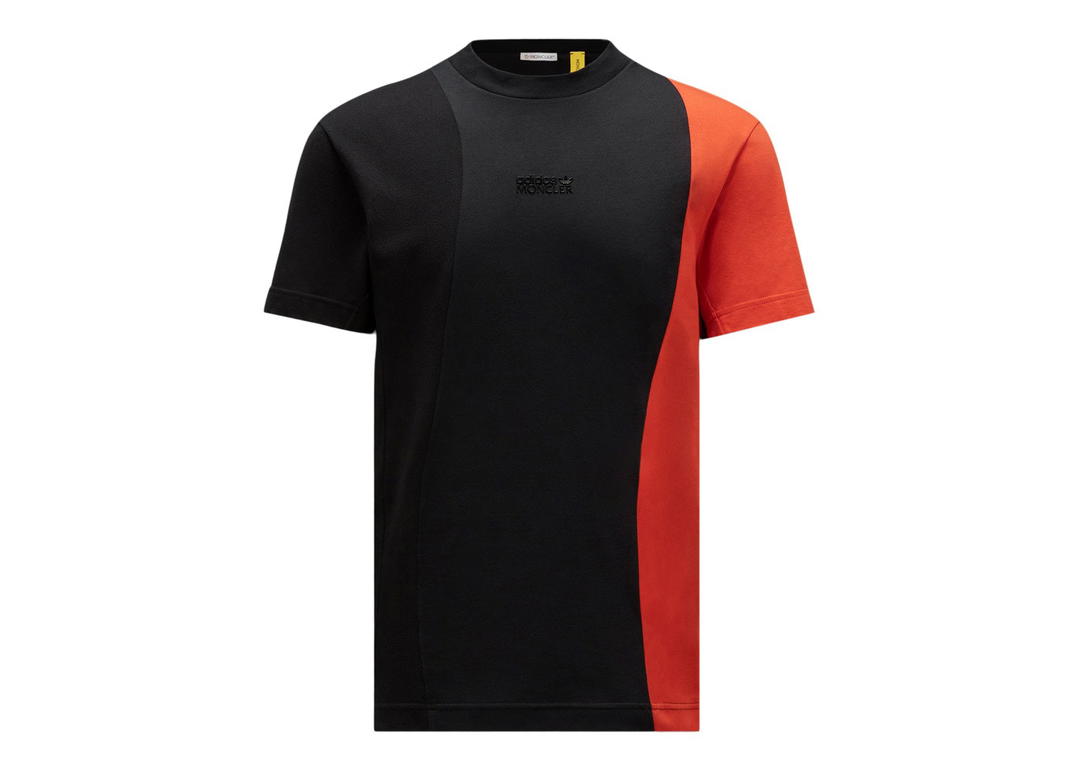 Moncler Moncler x adidas Originals Jersey T-shirt Orange & Black