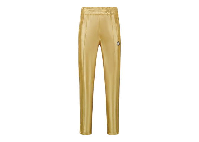 Moncler Moncler x Palm Angels Shiny Sweatpants Golden Yellow - view 1