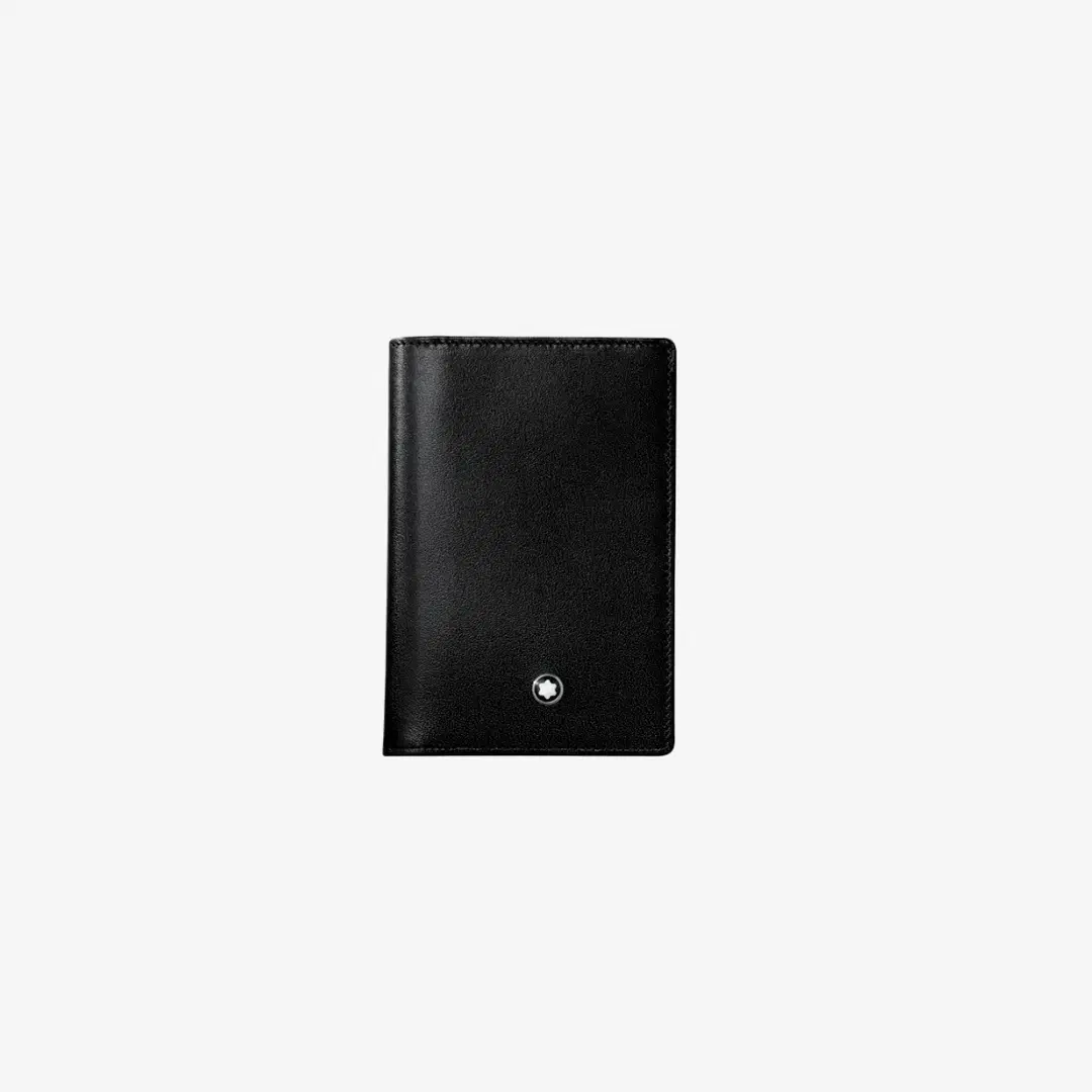 Montblanc Montblanc Meisterstuck Business Card Holder with Gusset Black