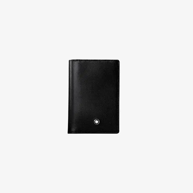 Montblanc Montblanc Meisterstuck Business Card Holder with Gusset Black - view 1