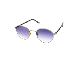 Buy Moscot Zis 50 In Metal Matte Pewter Custom Tints at Sasom – Authentic and Ready to Ship