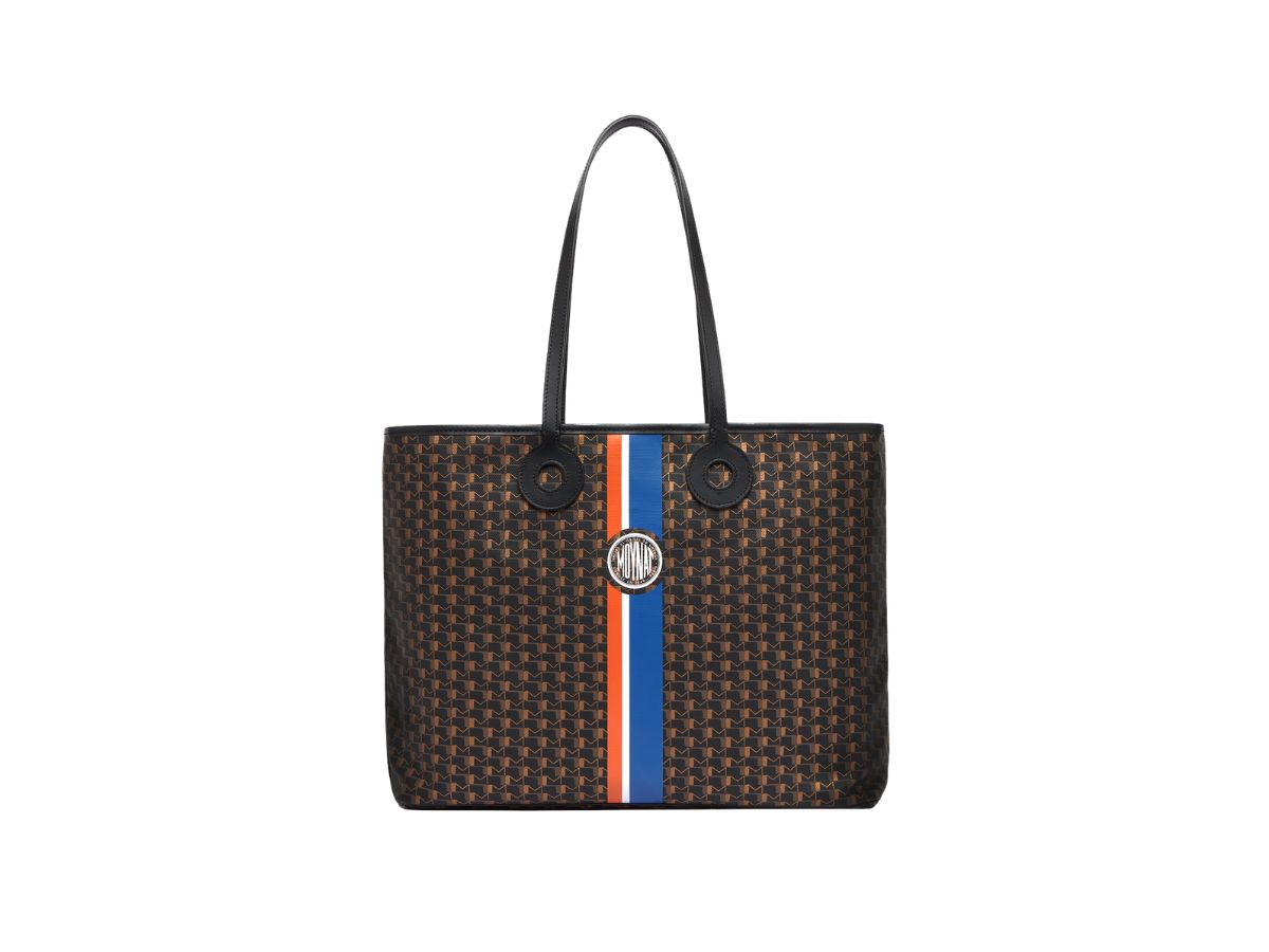 Moynat Moynat Oh! Tote Ruban GM In Canvas 1920 M Monogram Carbon Bronze