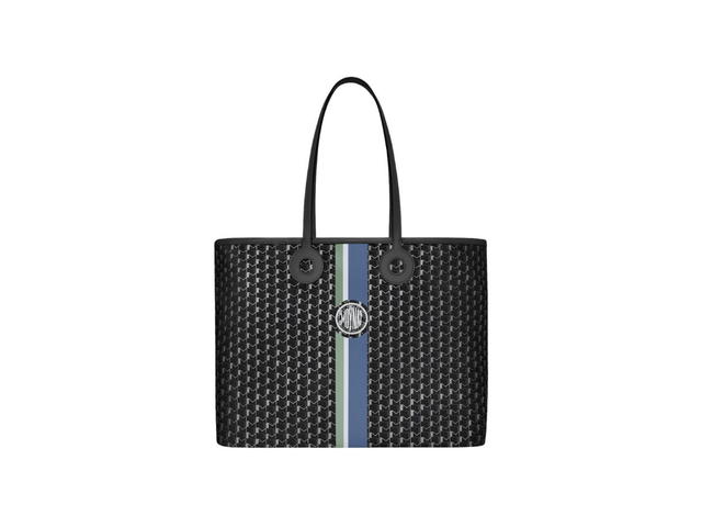 Moynat Moynat Oh! Tote Ruban GM In Canvas 1920 M Monogram Carbon Silver - view 1