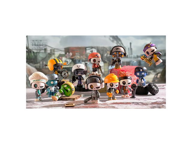 Mr. Bone Mr. Bone Mini Junior First Day Figure Whole Set - view 2