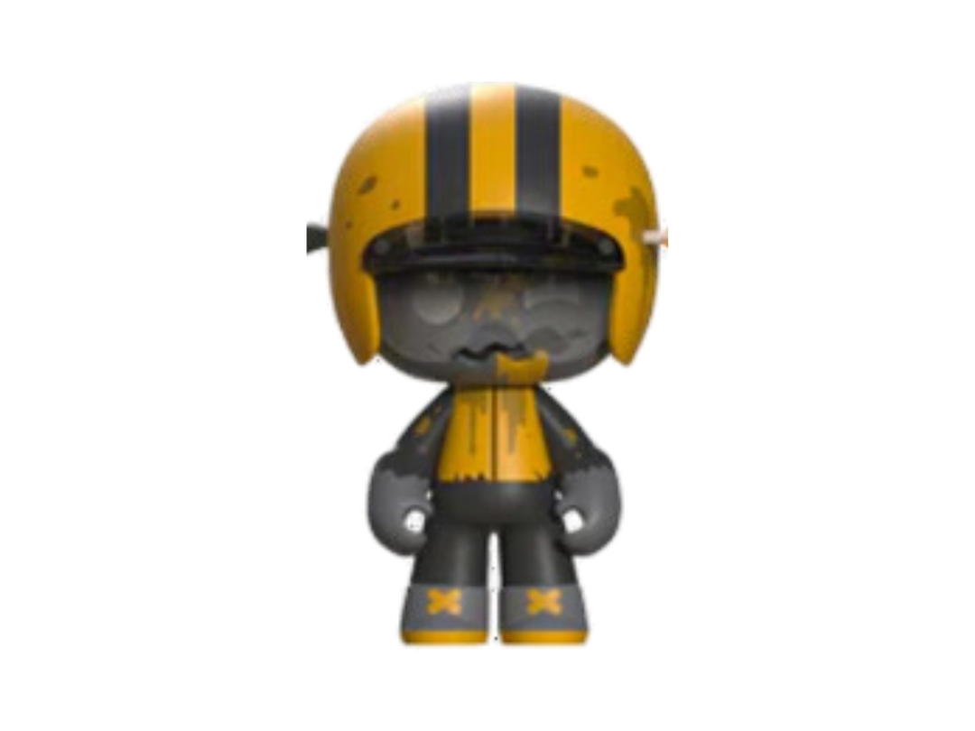 Mr. Bone (เช็คการ์ด) Mr. Bone Zombies-C (Mini Junior First Day Figure)