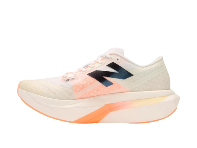 New Balance New Balance FuelCell SuperComp Elite v4 White Orange - view 2