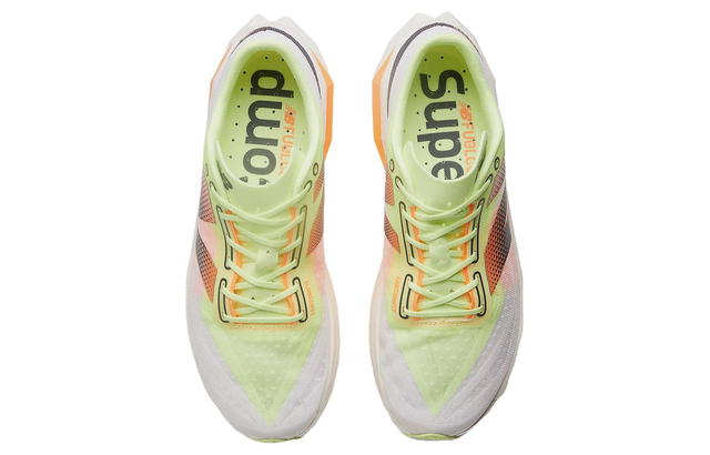 New Balance New Balance FuelCell SuperComp Elite V4 - White/Yellow/Pink - view 4