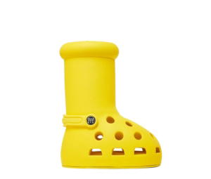 Buy MSCHF X Crocs Big Red Boot Yellow at Sasom – Authentic and Ready to Ship