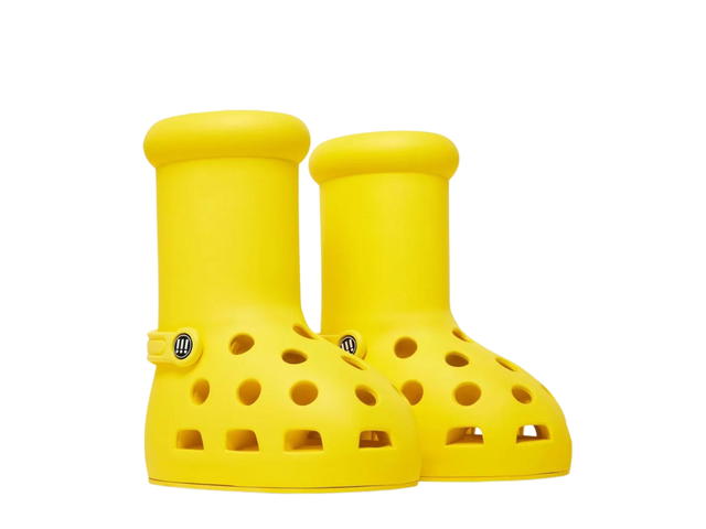 MSCHF MSCHF X Crocs Big Red Boot Yellow - view 3