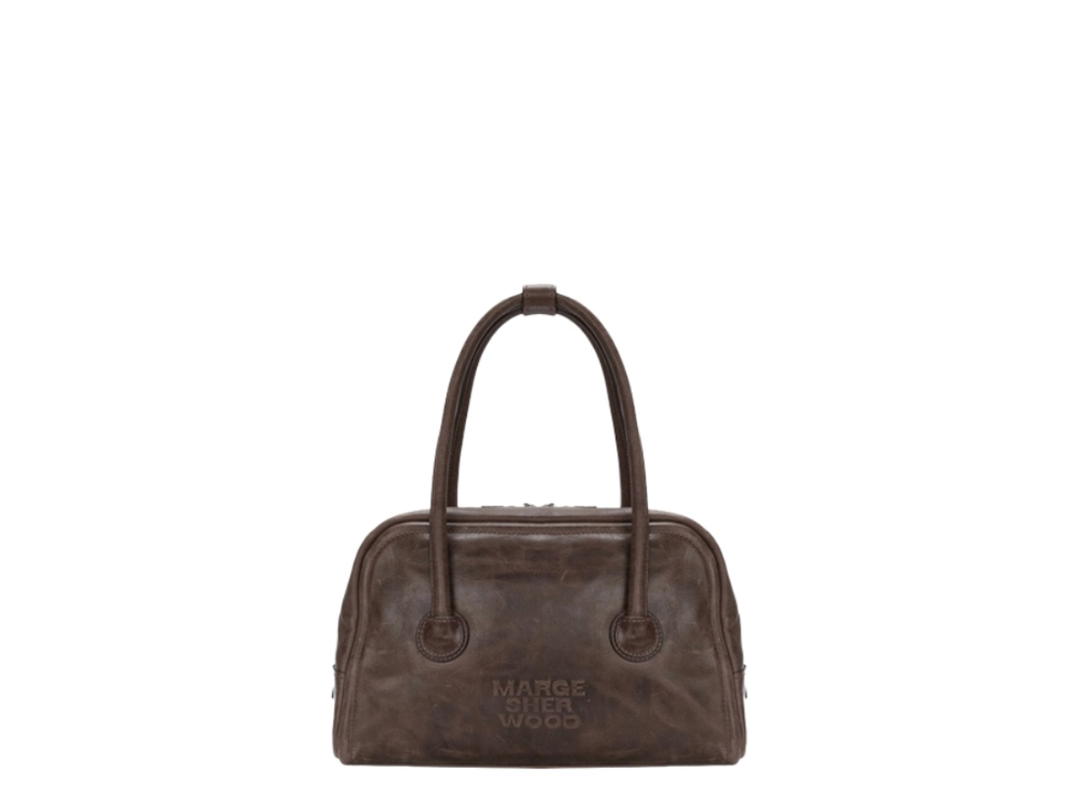 Margesherwood Margesherwood Soft Tote Washed Brown Pull-up