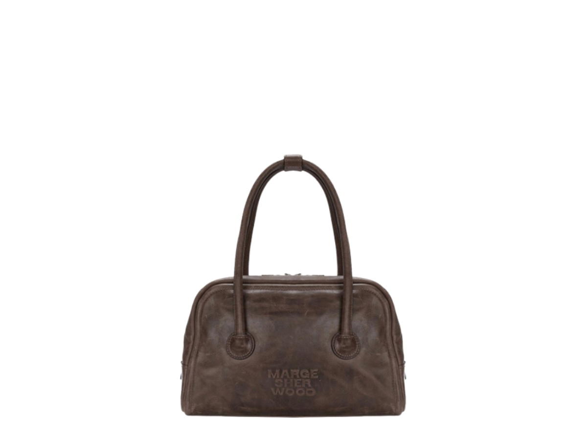 Margesherwood Margesherwood Soft Tote Washed Brown Pull-up