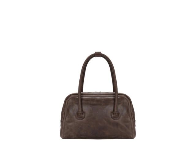 Margesherwood Margesherwood Soft Tote Washed Brown Pull-up - view 2