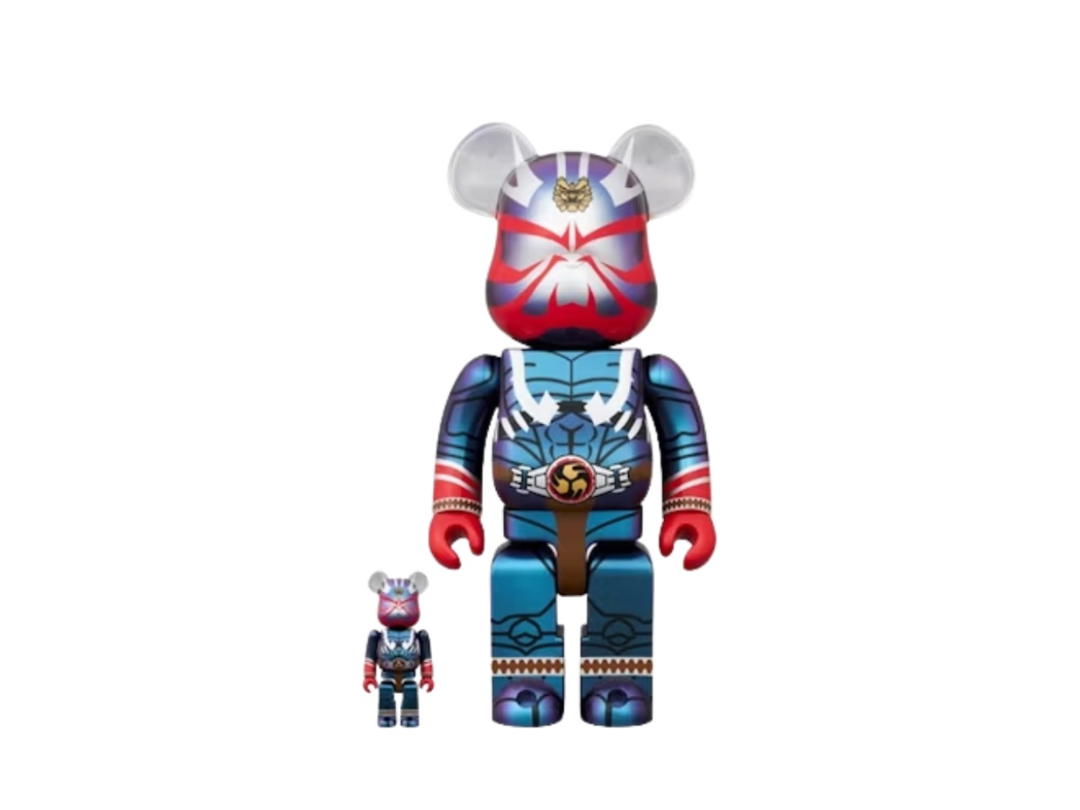 Medicom Toy Bearbrick Kamen Rider Hibiki 100% & 400% Set