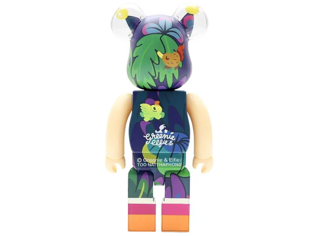 Medicom Toy BE@RBRICK Greenie & Elfie (Summer Green) 400% - view 2