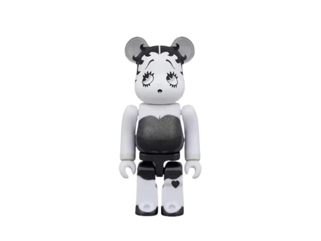 Medicom Toy Bearbrick x Betty Boop 100% & 400% Set Black Very Berry-White - view 2