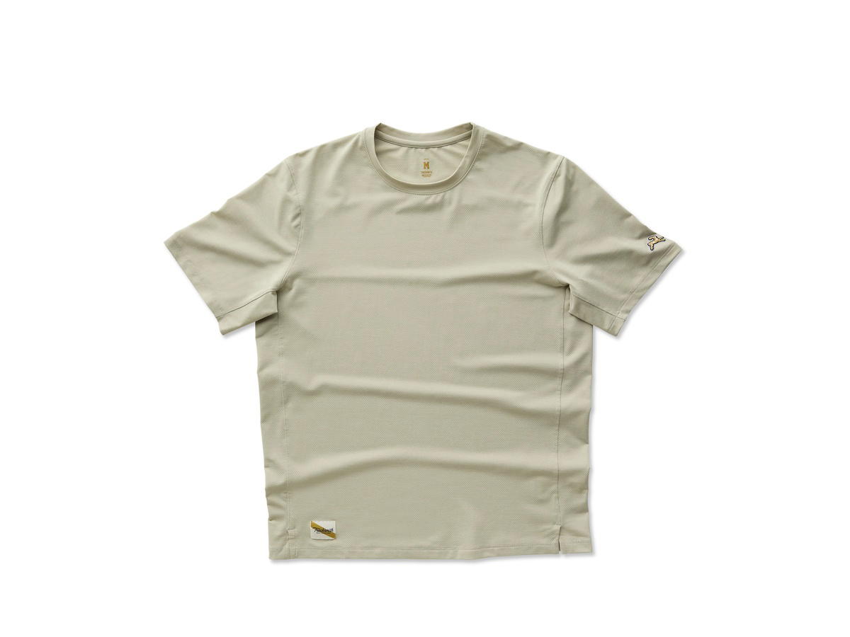 Tracksmith Tracksmith Session Tee Moss Gray