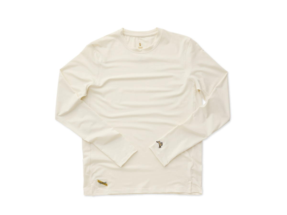 Tracksmith Tracksmith Session Long Sleeve Ivory