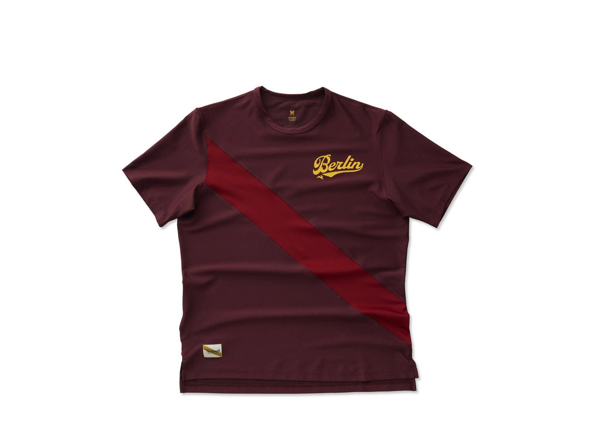 Tracksmith Tracksmith Berlin Tee Port Crimson