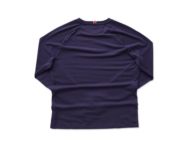 Tracksmith Tracksmith Harrier Long Sleeve Purple Velvet - view 2