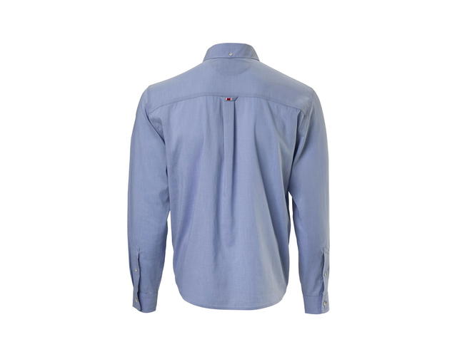 Tracksmith Tracksmith Run Cannonball Run Linen Popover Cloud Blue - view 2