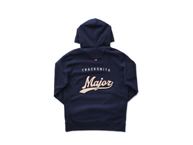 Tracksmith Tracksmith Heirloom Sweatshirt Berlin Navy Maple - view 2