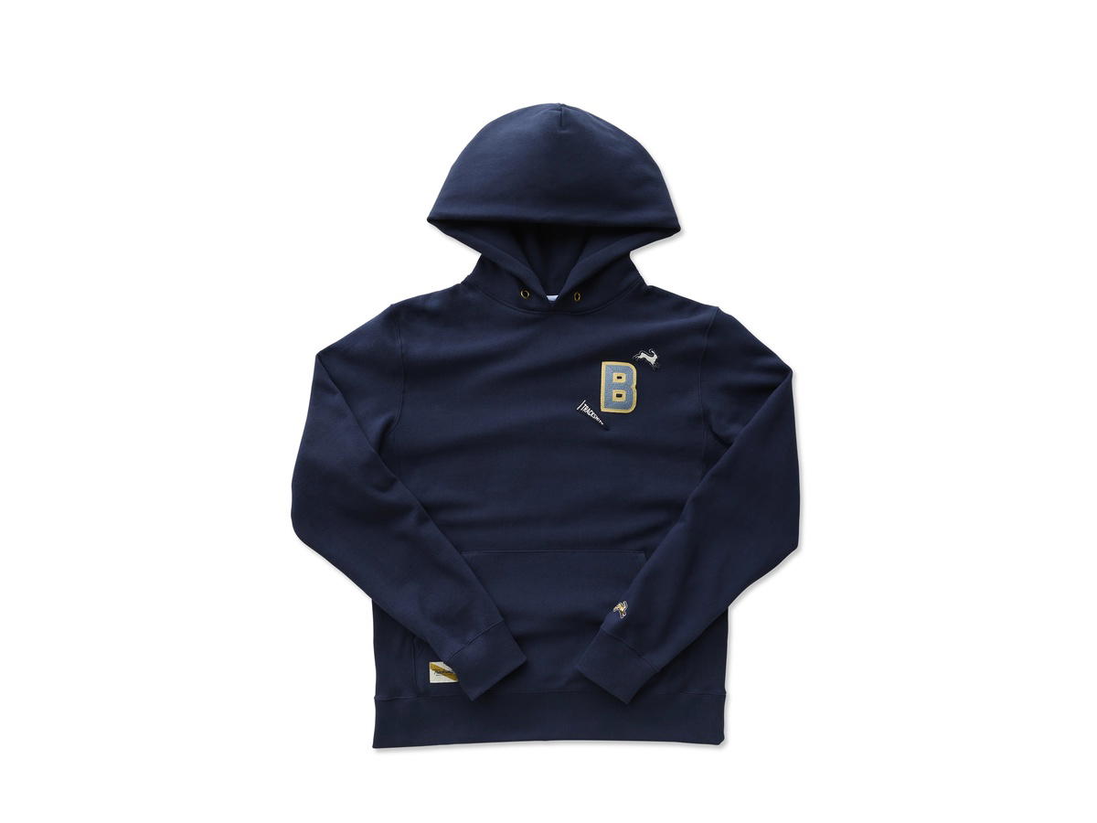 Tracksmith Tracksmith Heirloom Sweatshirt Navy Cornsilk