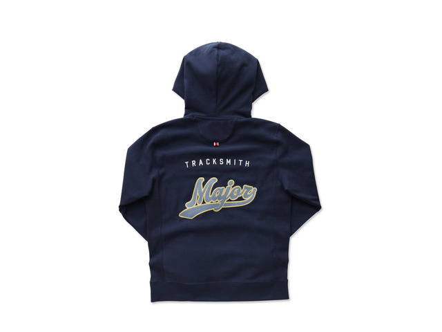Tracksmith Tracksmith Heirloom Sweatshirt Navy Cornsilk - view 2
